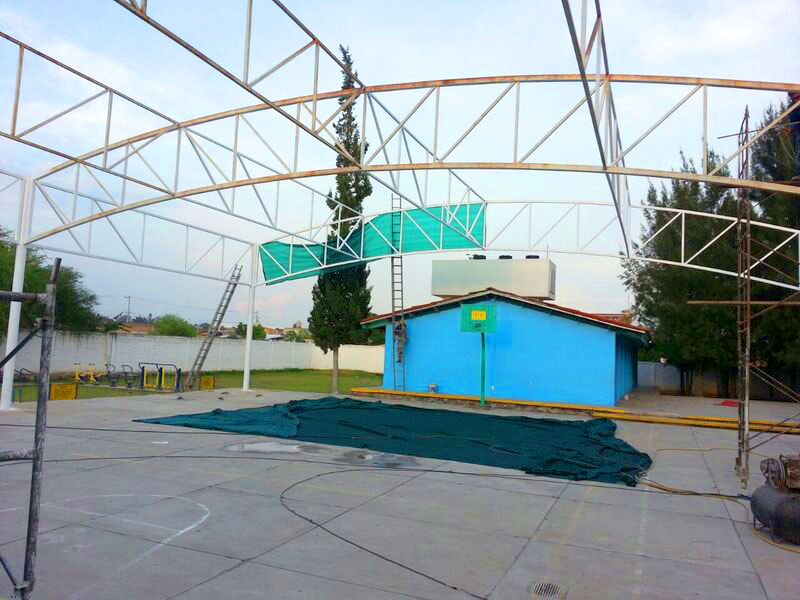 Proyecto MODIFICACION DE ALTURA DE TECHO Y AREA CIVICA (ESCUELA SECUNDARIA)